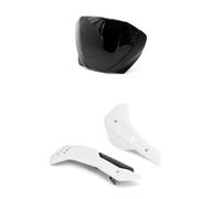 Spoiler Alerón Aerodinámico Protector Cárter para Triumph para Trident 660 2021 2022 2023-2024 Protector Chasis Inferior Motocicleta Placa Deslizamiento Alerón Winglet(Black White)
