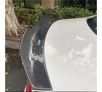 Spoiler Alerón Alerón Trasero Fibra Carbono Estilo PSM para A4 B8 Sedán 2008-2011 (no Compatible con Sline S4 RS4)(Glossy Black)