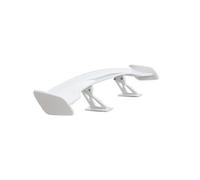 Spoiler Alerón Trasero Universal para Coche Decoración Automotriz Pegatinas para Modelos Pequeños Accesorios para Coche Trasero Alerón(Pearl White)