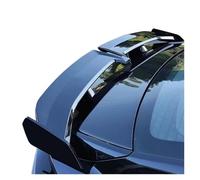 Spoiler Alerón Trasero Universal para Coche GT Sin Perforaciones Tipo Mariposa para Evitar Colisiones Trasero Alerón(Bright Black)