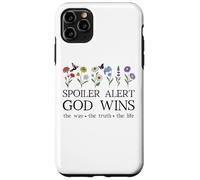Spoiler Alert God Wins I've Read The Final Chapter Christian Carcasa para iPhone 11 Pro MAX