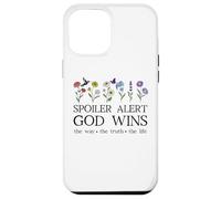 Spoiler Alert God Wins I've Read The Final Chapter Christian Carcasa para iPhone 12 Pro MAX