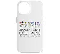 Spoiler Alert God Wins I've Read The Final Chapter Christian Carcasa para iPhone 14
