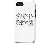 Spoiler Alert God Wins I've Read The Final Chapter Christian Carcasa para iPhone SE (2020) / 7/8