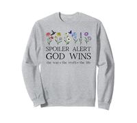 Spoiler Alert God Wins I've Read The Final Chapter Christian Sudadera