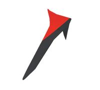 Spoiler Alpinestars Standard Supertech R10 Element - Negro Carb/Rojo Brillante/B