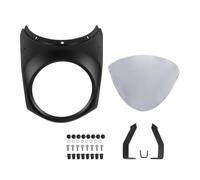 Spoiler arabrisas para CB650R para CB1000R 2018 2019 2020 Parabrisas | Para CB 1000R 650R Protector Parabrisas Motocicleta Faro Carenado Cubierta Capó Frontal Máscara(Matt black-A)