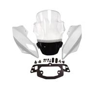 Spoiler arabrisas para Ducati para Monstruo 797821 1200S 17-23 Parabrisas | Accesorios Cubierta Deflector Escudo Parabrisas Motocicleta 2017-2023(F-Transparent Black)