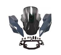 Spoiler arabrisas para Ducati para Monstruo 797821 1200S 17-23 Parabrisas | Accesorios Cubierta Deflector Escudo Parabrisas Motocicleta 2017-2023(H-Smoke Grey)