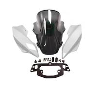 Spoiler arabrisas para Ducati para Monstruo 797821 1200S 17-23 Parabrisas | Accesorios Cubierta Deflector Escudo Parabrisas Motocicleta 2017-2023(B-Smoke Grey)