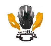 Spoiler arabrisas para Ducati para Monstruo 797821 1200S 17-23 Parabrisas | Accesorios Cubierta Deflector Escudo Parabrisas Motocicleta 2017-2023(G-Smoke Grey)