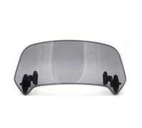 Spoiler arabrisas para SH300-I ST 1100 para X-ADV 750 Parabrisas | Para Cbf 600 Extensión Universal De Parabrisas Alerón Ajustable Deflector De Parabrisas Adecuado(Small size B)