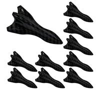 Spoiler de aleta de tiburón de automóviles - Kit de ala de techo de difusor de 10 piezas, accesorio exterior elegante de automóviles para SUV, furgonetas, camiones | Aletas de modificación aerodinámic