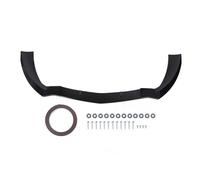 Spoiler de labio de parachoques delantero Resistente a la 3 sección Tipo de sección Reparte Kit de cuerpo para Mercedes CLA Class C117 X117 2013 2015 ABS Plastic (Negro brillante)