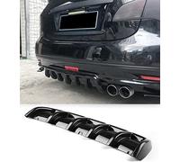 Spoiler de maletero trasero para Mazda Axela CX-3 CX-5 CX-7 CX-9 MX-5 Atenza MS MPS SPEED 3 6,Spoiler de coche universal, material ABS, instalación rápida, mejorar la estabilidad del coche,aBlack