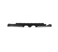 Spoiler de parachoques trasero con silenciador medio de 2 agujeros para vw golf 6 r20 2009-