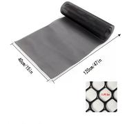 Spoiler de Ventilación de Parachoques de Panal de Carreras de Plástico ABS 3D - 120cm x 4.96in Malla de Rejilla Frontal para Mejorar el Flujo de Aire, Duradero y Fácil de Instalar