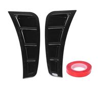 Spoiler del Parachoques Delantero Left a Prueba de Choque a Prueba de amortiguadores ABS con Ajuste Universal para Acuerdo 2 Piezas Set (Negro Brillante)