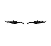 Spoiler Delantero Kit Alas Canard para Parachoques Delantero Coche Divisor Plástico ABS Embellecedor para Chevrolet para Corvette C8 Z06/e-ray 2020-2024(Glossy Black)