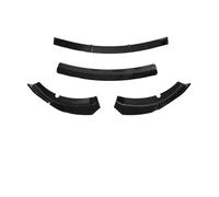Spoiler Delantero para Dodge para Cargador SRT 2015-2020 V2 Estilo Parachoques Delantero Coche Alerón Divisor Cubierta Difusora Fibra Carbono Lip Delanteros(Gloss Black)