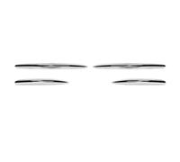 Spoiler Delantero para Mercedes para Benz Clase E W214 S214 AMG Line 2024-2025 Alerón De Parachoques Delantero Divisor Y Rejilla De Entrada De Aire Coche Difusor Inferior Labio(Plata)