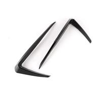 Spoiler Delantero para VW para Golf 7 MK7 para GTI para GTD 2012-2017 Embellecedor Ventilación Aire Marco Admisión Negro Brillante Rejilla Divisor Alerón Canard Lip Alerón Delantero(Gloss Black A)