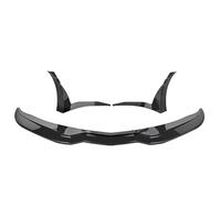 Spoiler Delantero Parachoques Delantero De Coche con Aletas Laterales Kit Carrocería Negro Brillante para Chevrolet para Corvette C7 2014-2019(Glossy Black)