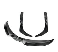 Spoiler Delantero Parachoques Delantero De Coche con Aletas Laterales Kit Carrocería Negro Brillante para Chevrolet para Corvette C7 2014-2019(Carbon Fiber Print)
