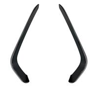 Spoiler Delantero Separador Labios Parachoques Delantero Alerón Lateral Lámpara Antiniebla Embellecedor Cejas para VW para Passat B8 Variant R Line 2016-2019(Glossy Black)