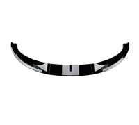 Spoiler Labio para BMW Serie 5 para E60 para E61 para M5 2005-2010 Alerón Parachoques Delantero Labio con Apariencia Fibra Carbono/Negro Brillante Alerón Parachoques Delantero (Color : Negro Brillant