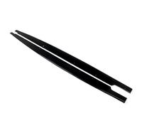 Spoiler Labio Parachoques Faldón Lateral para E90 E92 E93 para M3 2005-2013 Paneles De Extensión con Impresión De Carbono Divisores Y Difusores Kits De Carrocería(Glossly Black)