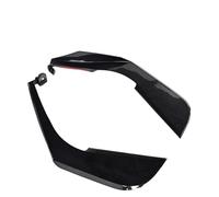 Spoiler Lado Delantero Canards Aviones Buceo Carrocería Parachoques Aletas Ventilación Aire para Chevrolet para Corvette C8 2 Puertas Z51 Stingray STG 3 Alerones Coche(Glossy Black)