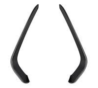 Spoiler Lateral Divisor Parachoques Delantero Alerón Lateral Faro Antiniebla Moldura Tipo Ceja Compatible con VW para Passat B8 para Variant para RLine 2016 2017 2018 2019(Carbon Fiber Look)