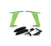 Alerones Downforce Laterales Race Puig para KAWASAKI ZX-10 R / RR 21-25 Verde