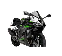Spoiler Lateral Downforce Race Kawasaki ZX-6R Ninja 24-25 Negro Mate