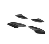 Spoiler Lateral para Parachoques Delantero De para Opel(Bright Black)