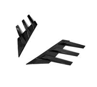 Spoiler Lateral Trasero para Nissan para Kicks - Alerón Decorativo Exterior Negro Brillante(Carbon Paint)