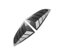 Spoiler Lateral Triangular con Rejilla para Toyota GR86 2021 2022 2023 2024 2025 Decoración para Parabrisas Trasero(Carbon Pattern)