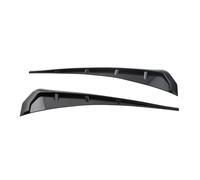 Spoiler Lateral Universal para Guardabarros, Diseño De Rejilla De Ventilación Y Adhesivo Decorativo para A3, A4, A5 Y A6(Glossy Black)