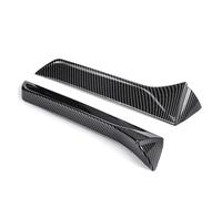 Spoiler Maletero para Seat Leon 5F FR Mk3 MK3.5 Puertas Alerón Trasero Techo Borde Lateral Solapa Trasera Maletero Labio Ventana Moldura Coche Alerón Trasero Labio(Carbon Fiber Look)