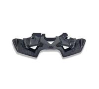 Spoiler Moto De Fibra Carbono Motocicleta para Z 900 Desnudo Alerón Delantero Winglet Aerodinámico Kit Alas Spoiler para Kawasaki para Z900 2020-2022 Alerón Moto(Aspecto de Carbono)