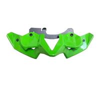 Spoiler Moto Guardabarros Rueda Delantera Motocicleta Cono Nariz Pico para Kawasaki Z900 ZR900 Extensor Extensión Cubiertas Alerón Alerón Moto(Verde)