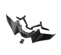 Spoiler Motocicletta Anteriori para MT-07 para MT07 2021 2022 2023 2024 para MT07 21-24 Alerones Delanteros Aerodinámicos Carga Aerodinámica para Motocicleta(Carbon(Rendition))