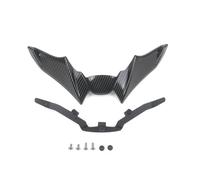 Spoiler Motocicletta Anteriori para MT 09 para MT-09 para MT 09 para MT09 SP 2021 2022 2023 Alerón Delantero Motocicleta Naked Winglet Kit Aerodinámico(Fibra de Carbon)