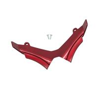 Spoiler Motocicletta Anteriori para MT-15 para MT15 2018 2020 2021 ABS Aerodynamic Winglets Accesorios Carenado Motocicleta Protector Cubierta ala Inferior Parabrisas(Rojo)