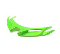 Spoiler Motocicletta Anteriori para NINJA250 para NINJA400 para Ninja 400 2018 2019 2020 Alerón Delantero ABS Aleta Viento Motocicleta Cubierta Carenado(07040010-Green)