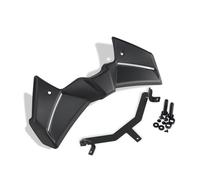 Spoiler para MT-09 para MT09 para MT 09 SP 2024 2025 para Gen 4 Motocicleta Sport Downforce Naked Alerones Frontales Deflector ala Aerodinámico Alerones(Negro)