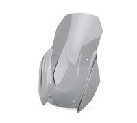 Spoiler Parabrisas Compatible Con ADV 350 2022 2023 2024 2025 Parabrisas Deflector Motocicleta Negro Cubierta Frontal Accesorios(Gray)