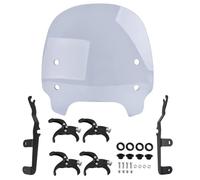 Spoiler Parabrisas Compatible Con Sportster Para S 1250 Para RH1250 2021-2023 Parabrisas Motocicleta Deflector De Viento Accesorios De Pantalla(Gray)