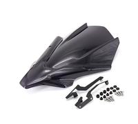 Spoiler Parabrisas Compatible Con Yamaha Para MT-07 2021-2026 Parabrisas De Motocicleta Accesorios Pantalla Frontal Transparente/negro Ahumado(Black)